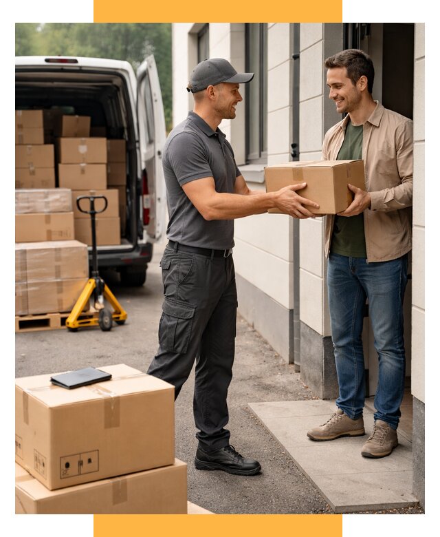 Доставка от двери до двери по миру от 45459 р. | СетСервис-Дбр