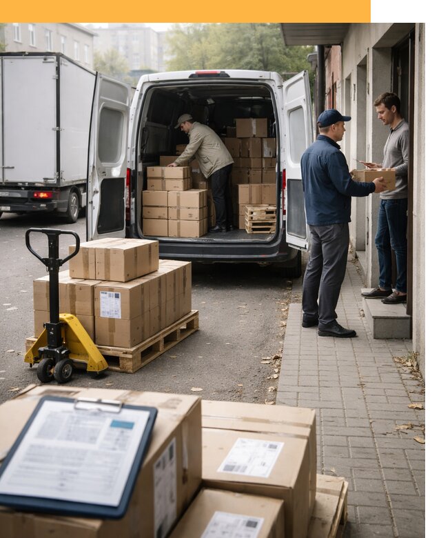 Доставка грузов от двери до двери с таможней от 45459 руб.