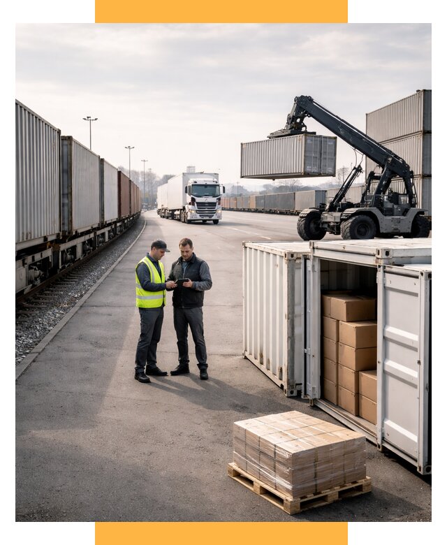 Международные мультимодальные перевозки от 45459 р. | СетСервис-Дбр