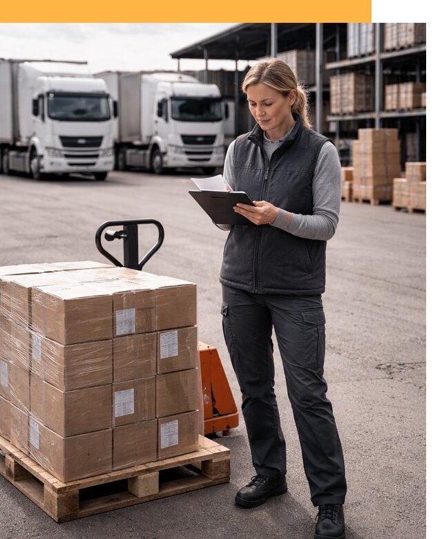 Доставка грузов из Европы к дверям клиента от 12122 руб