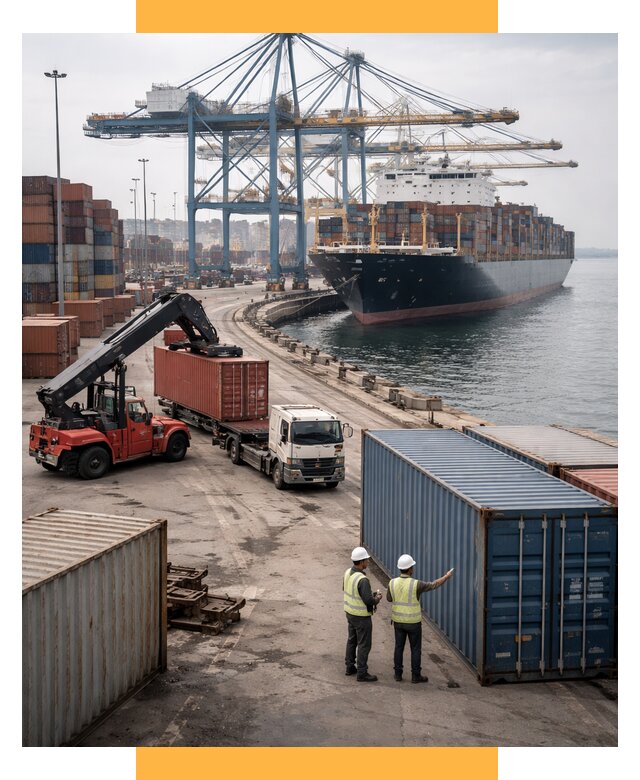 Морские перевозки из Европы от 60612 р. за контейнер | СетСервис-Дбр