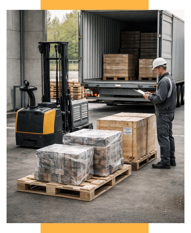 Доставка оборудования из Европы под ключ от 45459 р. | СетСервис-Дбр