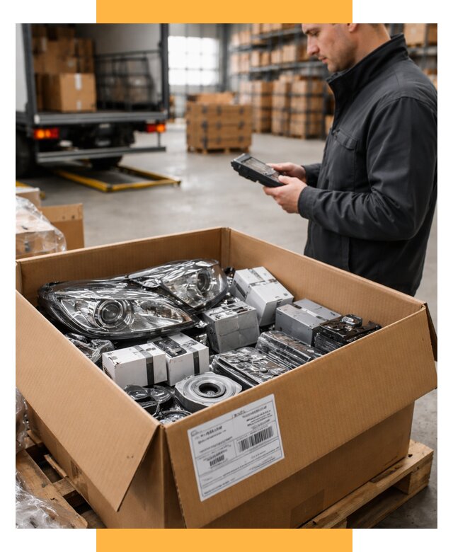 Доставка автозапчастей из Европы под ключ от 12628 р. | СетСервис-Дбр