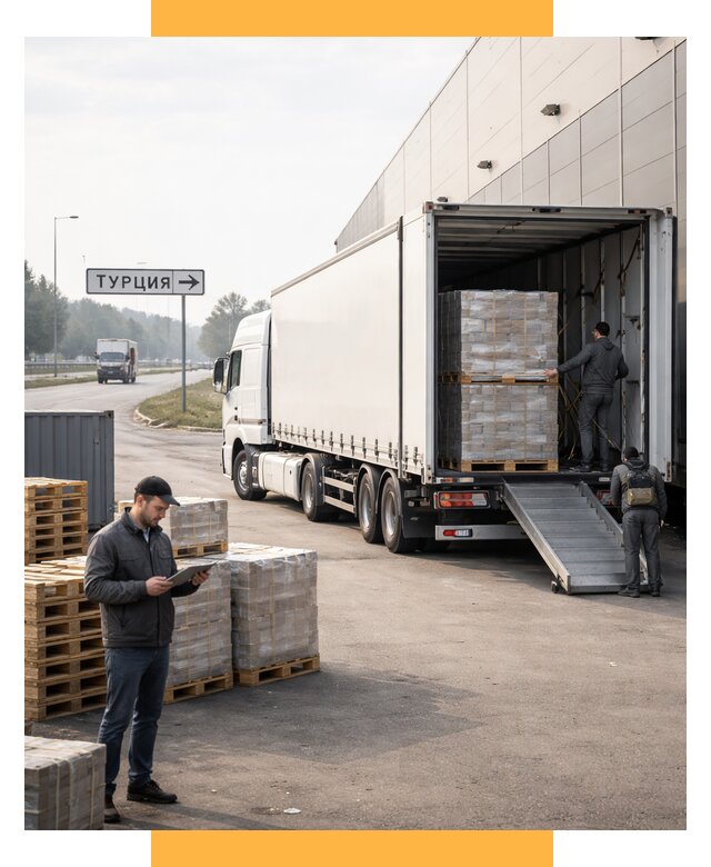 Автоперевозки и доставка фурой из Турции от 121224 р. | СетСервис-Дбр