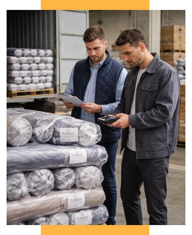 Доставка текстиля из Турции от 45459 р. под ключ, СетСервис-Дбр