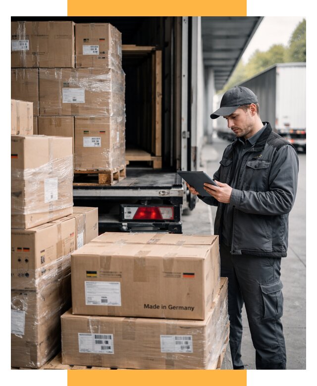 Доставка грузов из Германии от 45459 р. быстро - СетСервис-Дбр