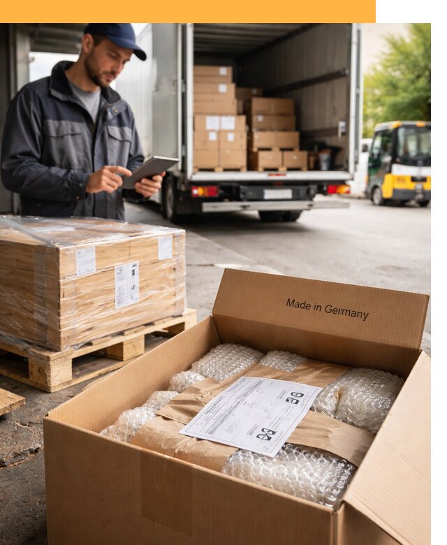 Доставка грузов из Германии от 45459 руб с таможенным оформлением