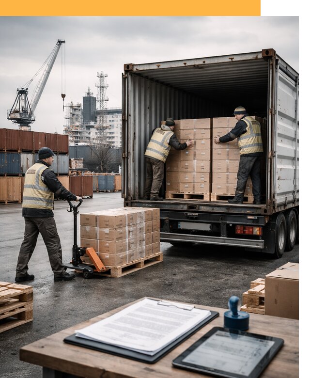 Доставка грузов из Латвии от 25255 руб, морская, авто, авиа