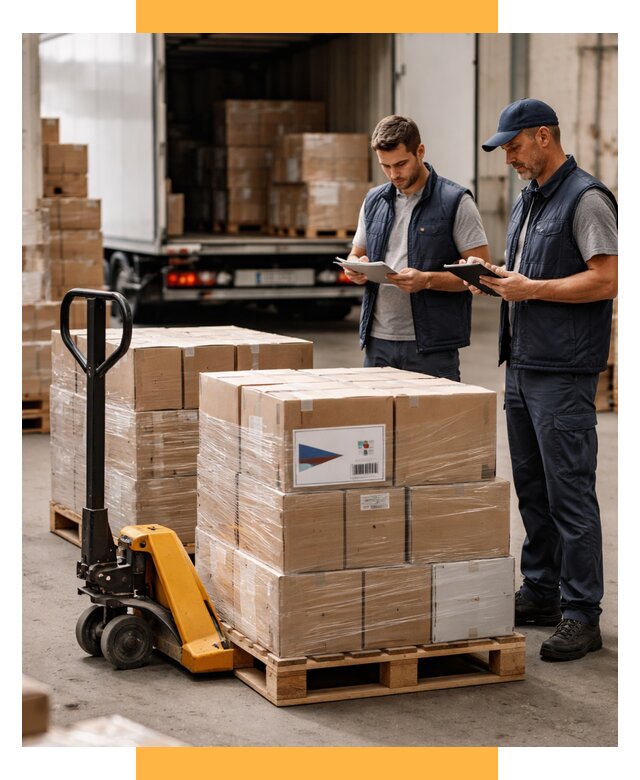 Доставка грузов из Чехии в Россию от 35357 р. | СетСервис-Дбр