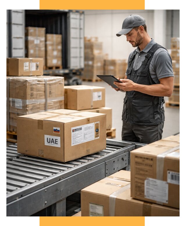 Доставка грузов из ОАЭ в Россию от 606 р., СетСервис-Дбр