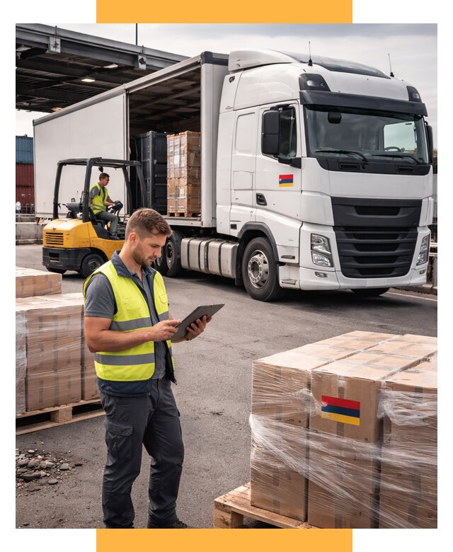 Автоперевозки из Армении от 95969 р. — услуги СетСервис-Дбр