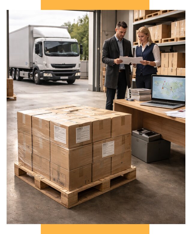 Доставка грузов в Европу от 7577 р. — логистика СетСервис-Дбр