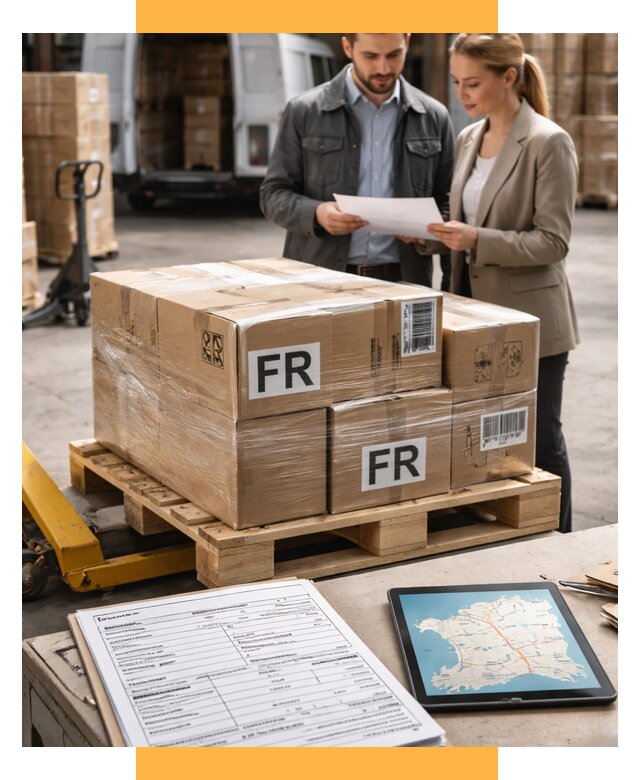 Доставка грузов в Францию от 25255 р., логистика СетСервис-Дбр