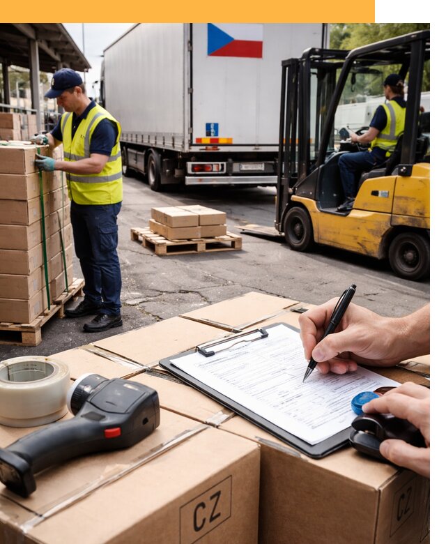 Доставка грузов в Чехию от 35357 руб, международные перевозки