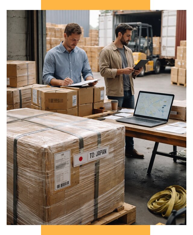 Доставка грузов в Японию от 25255 р., логистика СетСервис-Дбр