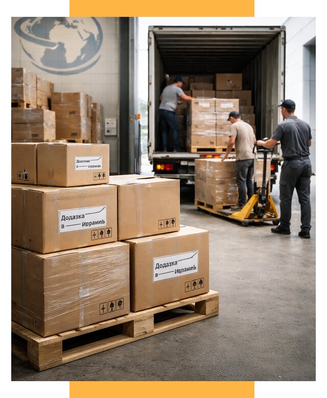 Доставка грузов в Израиль и экспорт от 45459 р. СетСервис-Дбр