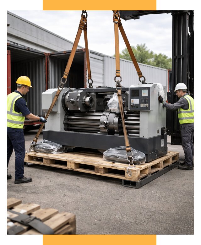 Перевозка станков и таможня от 60612 р. | СетСервис-Дбр логистика