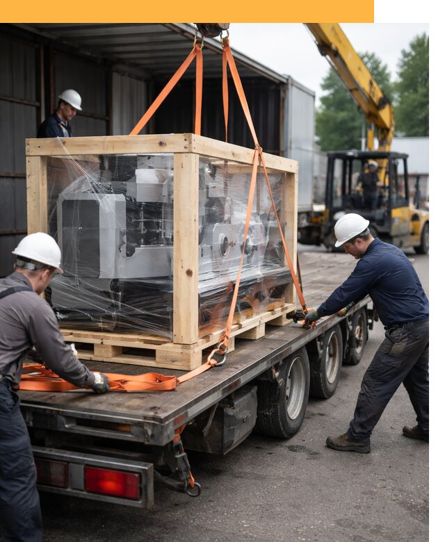 Международная перевозка станков любой сложности от 60612