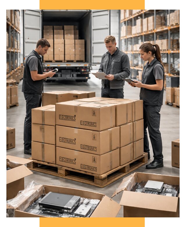 Перевозка электроники и таможня под ключ от 12628 р. | СетСервис-Дбр