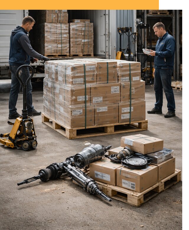 Международная перевозка автозапчастей по миру от 4546 руб