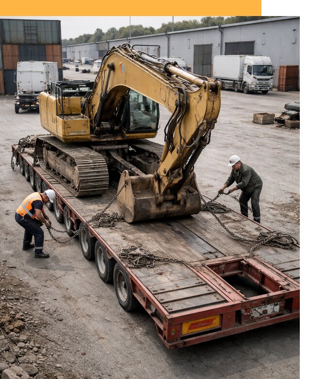 Перевозка спецтехники по России и миру от 45459 руб