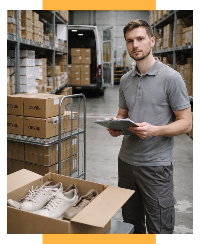 Доставка обуви из Китая и Турции от 4546 р. СетСервис-Дбр