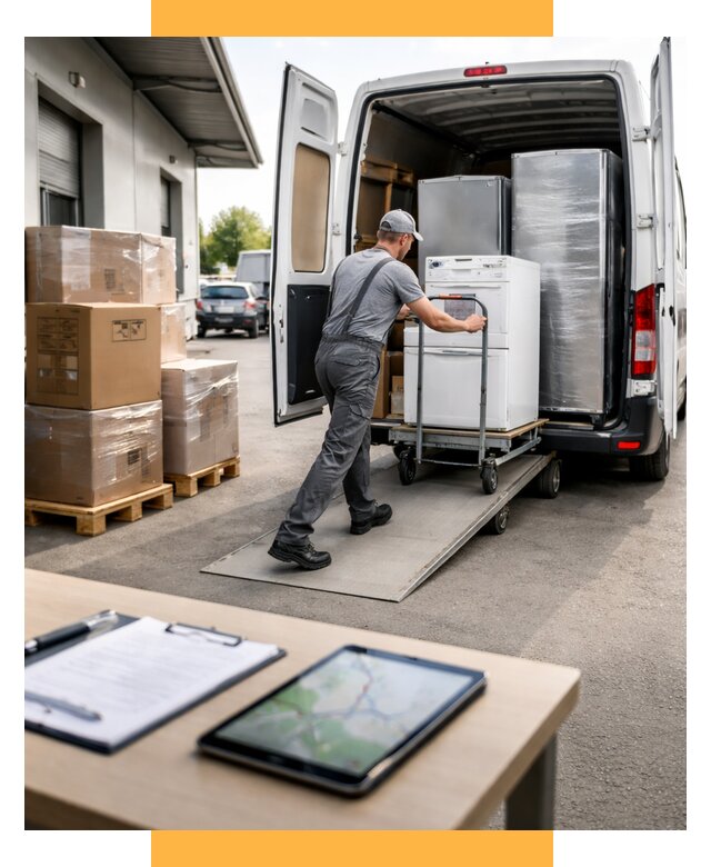 Перевозка бытовой техники от 6566 р. - логистика СетСервис-Дбр