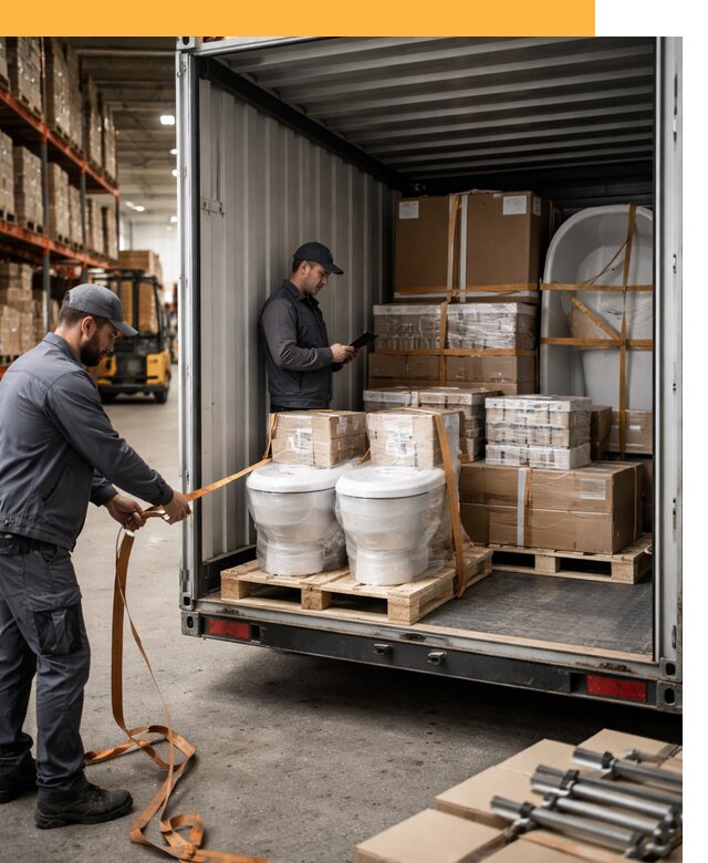 Перевозка сантехнического оборудования по России и миру от 1818