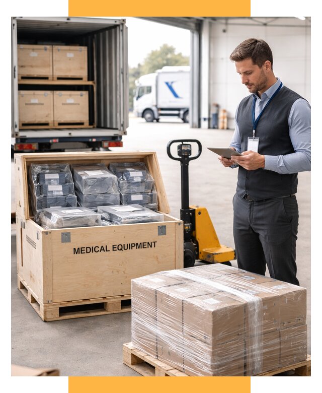 Перевозка медицинского оборудования от 15153 р. в СетСервис-Дбр