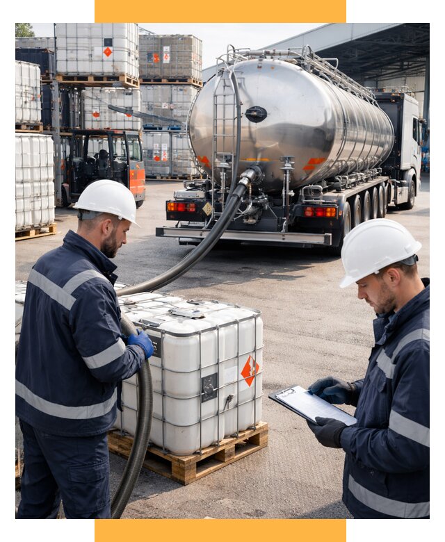 Перевозка химического сырья от 8587 р. Логистика СетСервис-Дбр