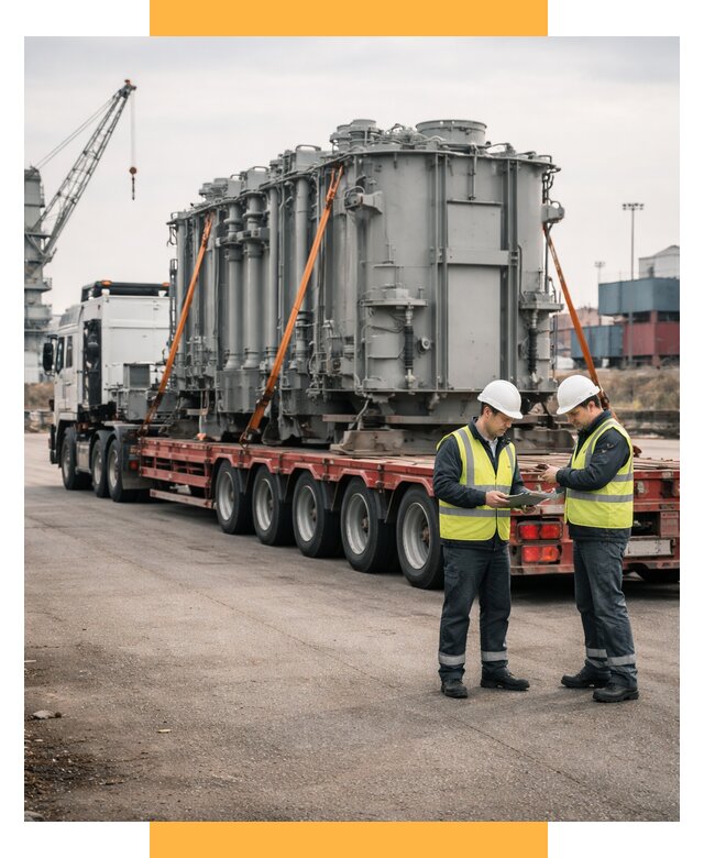 Перевозка негабаритных грузов под ключ от 121224 р., СетСервис-Дбр