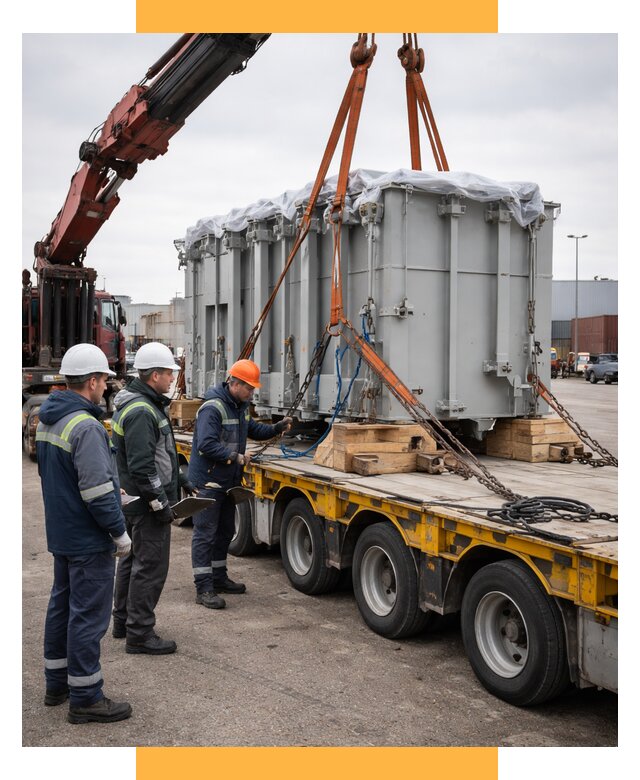 Перевозка проектных грузов под ключ от 35357 р., СетСервис-Дбр