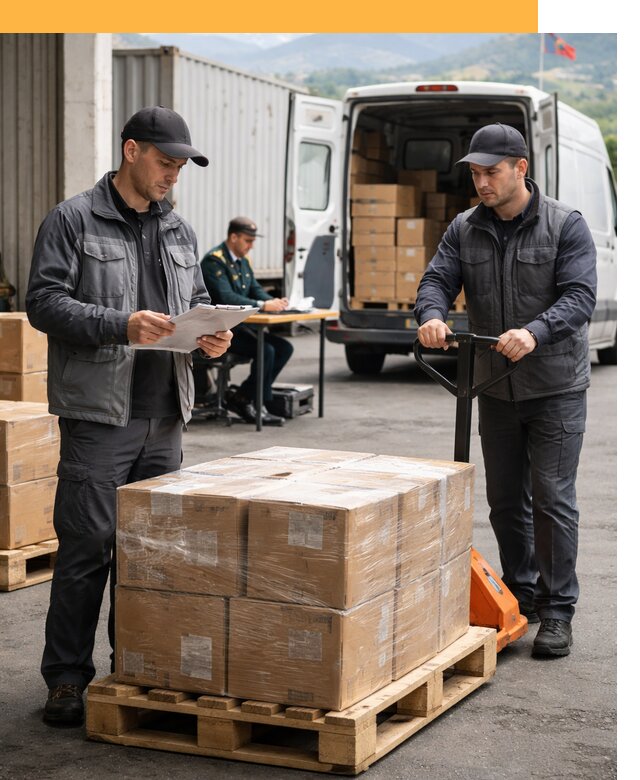 Доставка грузов через Армению, быстрая таможенная очистка от 25255