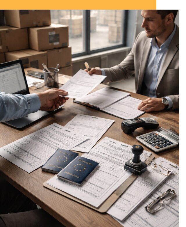 Таможенное оформление грузов из Европы от 8587 руб