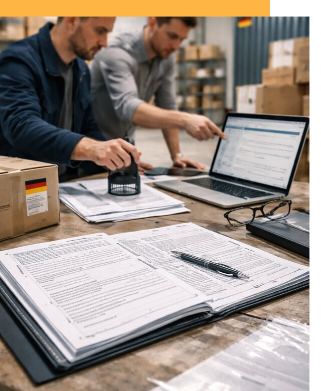 Таможенное оформление грузов из Германии от 9092 руб.