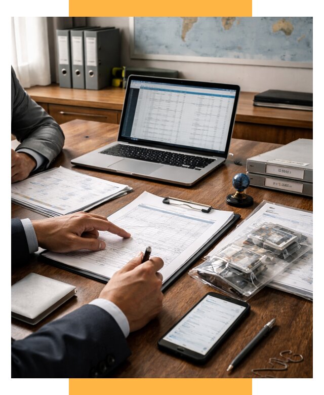 Проверка поставщика за рубежом от 8587 р. | СетСервис-Дбр аудит